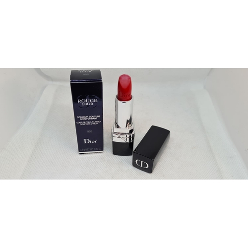 34 - New Dior Designer red lipstick.
