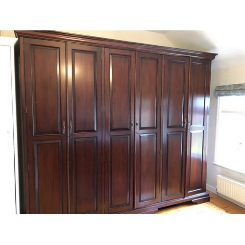 475 - Fabulous Solid Mahogany Large Wardrope. Lots of space For Shoes and bags etc. We have removed it fro... 