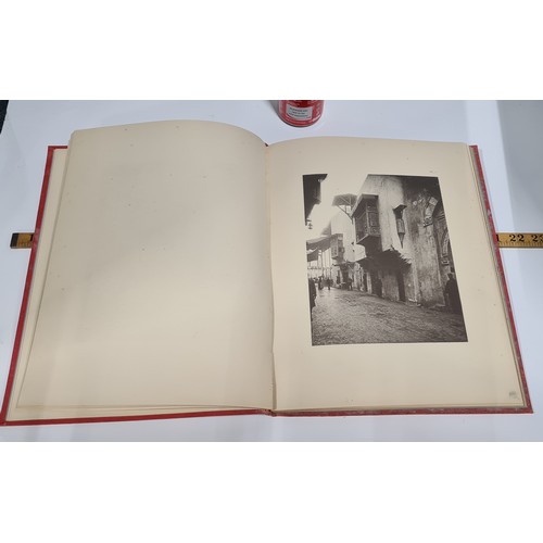 433 - LA Rue Du Claire a L'Exposition Univerelle De 1889. Very large book Full of photograph of Islamic co... 