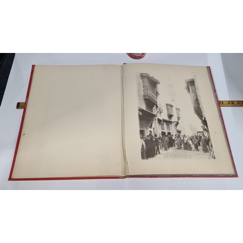 433 - LA Rue Du Claire a L'Exposition Univerelle De 1889. Very large book Full of photograph of Islamic co... 