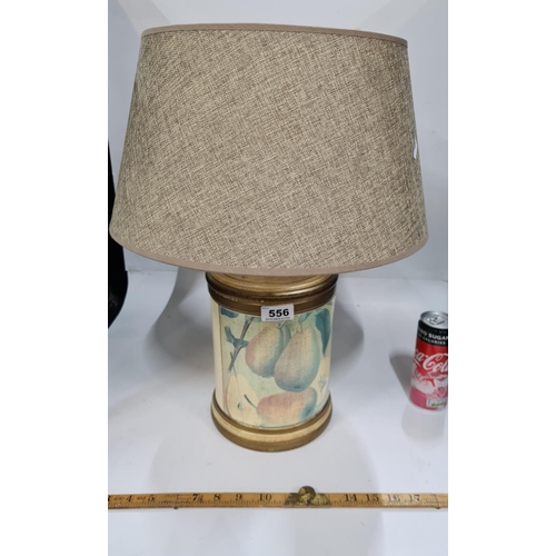 556 - Large table light with pear design