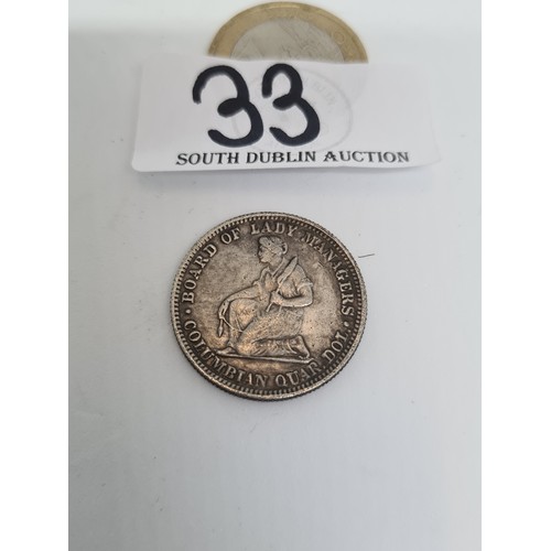 33 - Rare Isabella quarter 1893. United States of America 90% silver. Big prices on ebay for this coin Ni... 