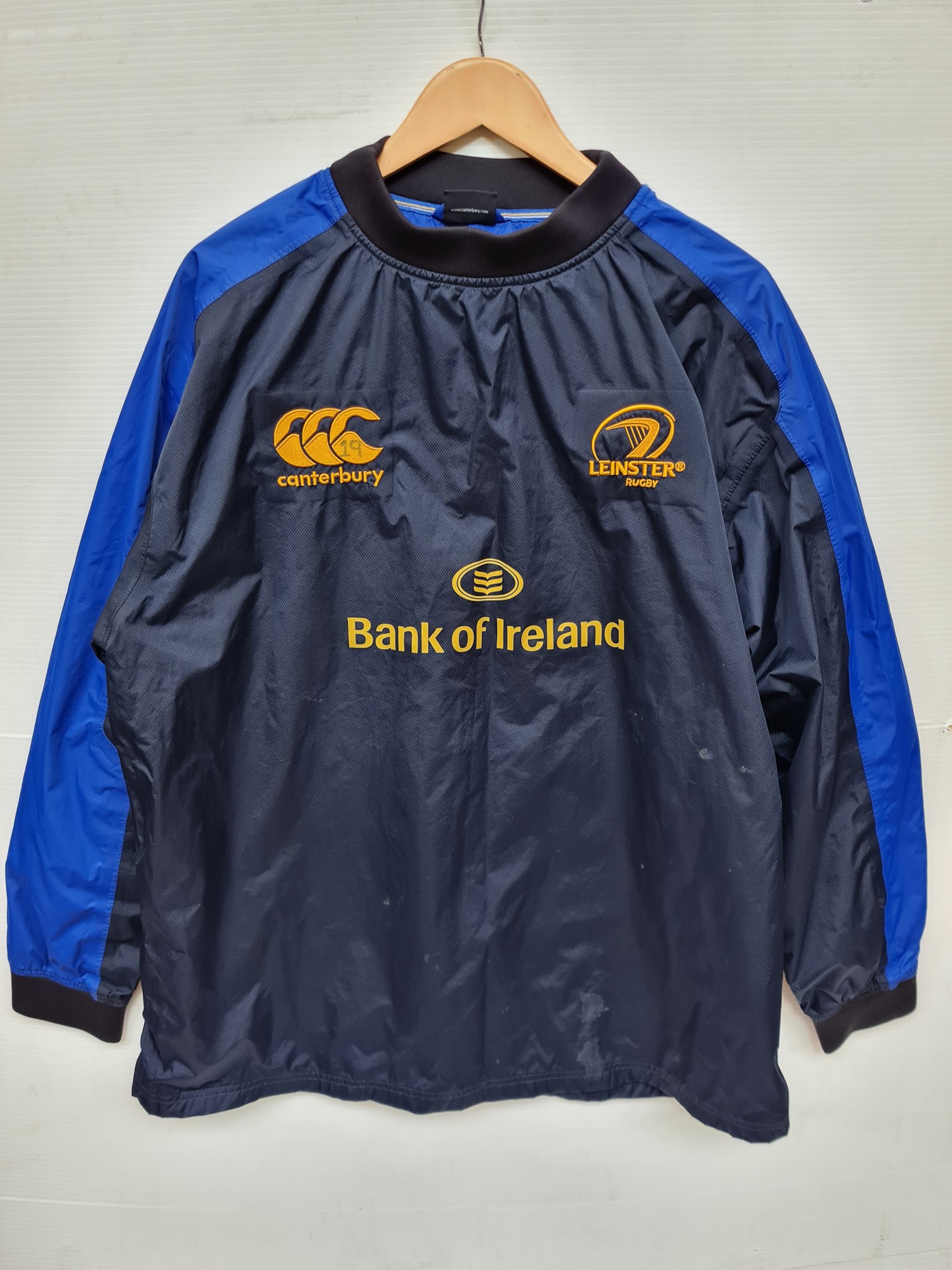 CANTERBURY】Leinster Rugby ラガーシャツ A-3385