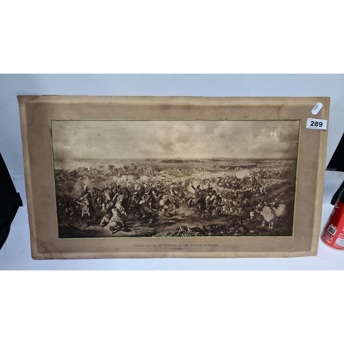 289 - Charge of the 16th Lancers At the Battle of Aliwal 1846 Between British and Sikh forces in Northern ... 