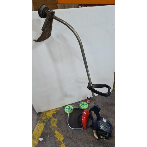 77 - Petrol Strimmer in good order with 2 extra rolls of strimer cable  Pro Performance 24cc.