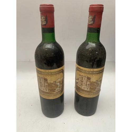 56 - Chateau Ducru-Beaucaillou 1972 2 x Bottles Grand Cru Classe de Medoc
Average price €145 per bottle o... 