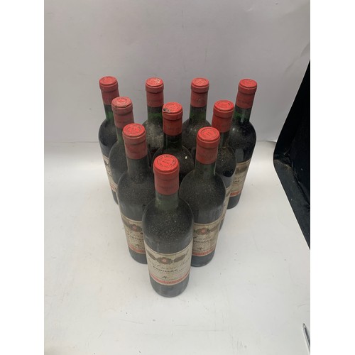 69 - Chateaux Croizet-Bages, Pauillac 1971  
Grand Cru Classe Haut-Medoc
10 x bottles. Average price on w... 