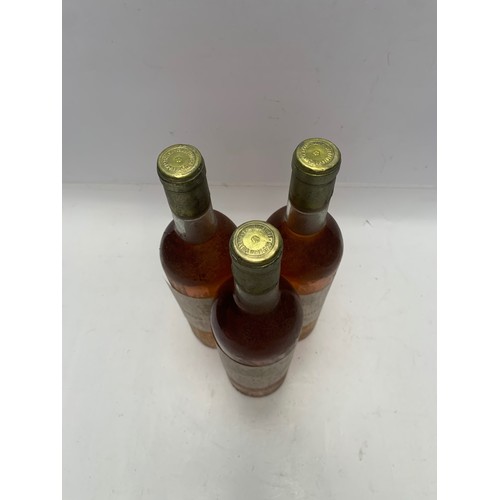 77 - Chateau de La Chartreuse, Sauterne 1975 
3x bottles Average price per bottle on wine-searcher.com €9... 