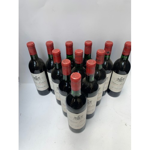 59 - Château Montrose 1971, Saint-Estèphe, Médoc region in Bordeaux 12x bottles.Avg price pb on wine-sear... 
