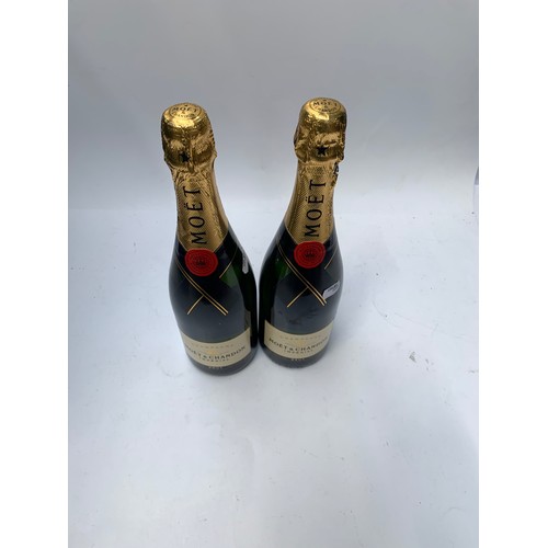 92 - Moet Chandon , 2 x bottles Non Vintage