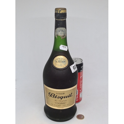 29 - Bottle of vintage VSOP Bisquit Cognac