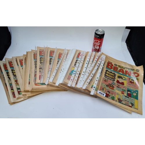 459 - 65 issues of  The Beano, Dennis The Menace and Gnasher comics, 1982,1984 and 1985`