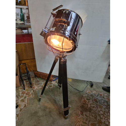 461 - Decorative domestic stage light. 143cm tall