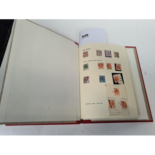 649 - Good quality Uk Stamp Album inc Victorian Stamps.