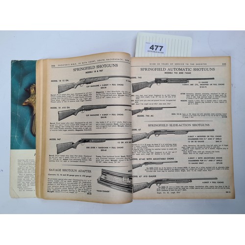 477 - Shooters Bible, 1966 edition. Lots of Great images of Guns and Ammo and a price guide from 1966