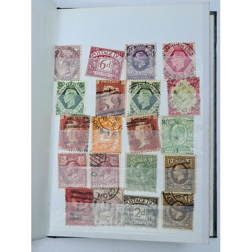 362 - Very Good quality Green Stamp Album with mint and high value stamps. Inc several penny reds.