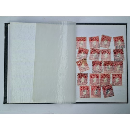 362 - Very Good quality Green Stamp Album with mint and high value stamps. Inc several penny reds.