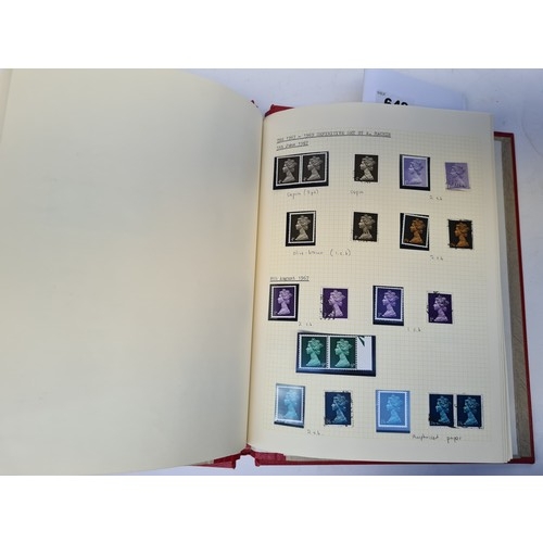 649 - Good quality Uk Stamp Album inc Victorian Stamps.