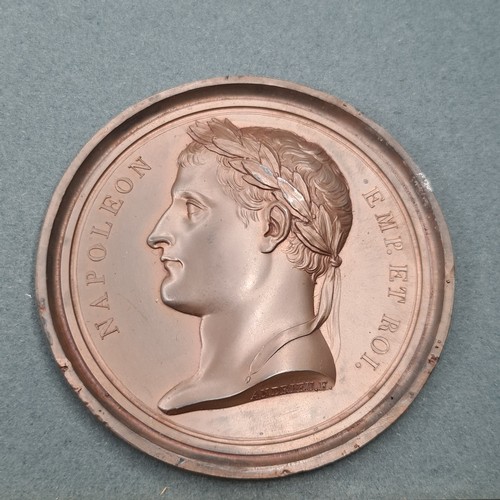 5 - 9 Bronze coins celebrating the life of Napoleon. From his birth, to great battles to his loves. Heav... 