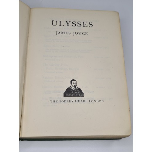 44 - Early Bodly Head edition of James Joyce Ulysses. Dated 1941.