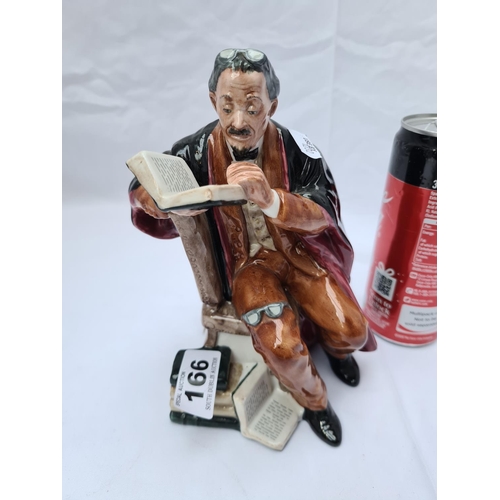 166 - Royal Doulton , 'The professor' figure in good order