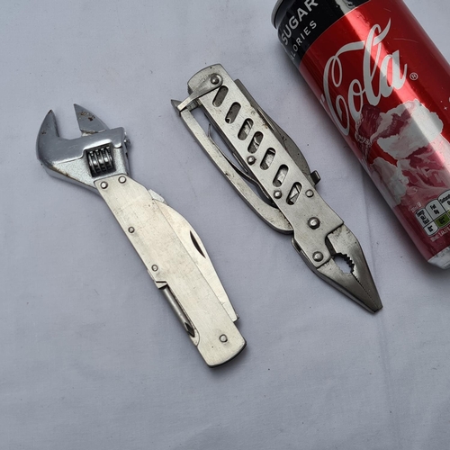 197 - Universal adjustable multi tools including a spanner and pliers