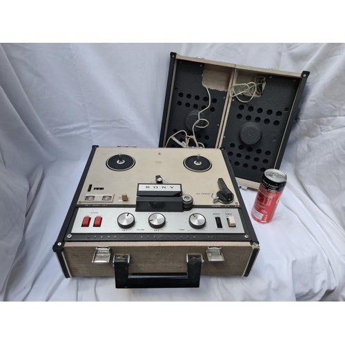 230 - Original Sony 'stereo tape-corder', TC-200 reel to reel stereo. Even James Bond didn't have one of t... 