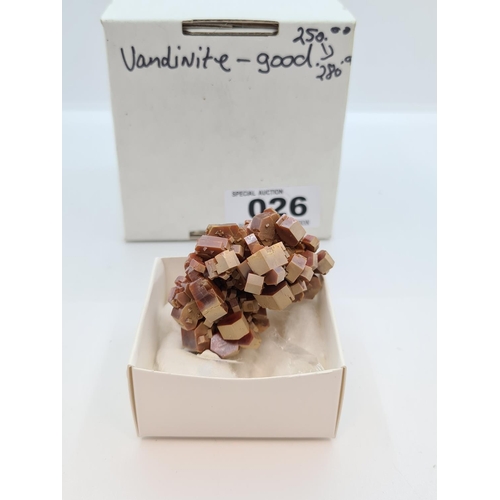 26 - Rare Vandinite crystal Retail price €250