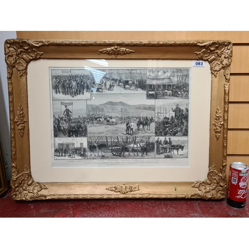 83 - Original print. 'The State of Ireland: Demonstration on Mr Parnell's Estate, Avondale, Wicklow - Fri... 