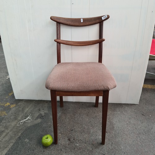 516 - Two Fully labelled Brendan Dunn ( Dublin Furniture mid century designer) Chairs.