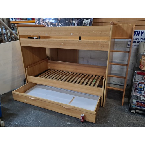 436 - Set of Kilcroney bunk beds in very good condition. With a rollout additional bed. These retail for €... 