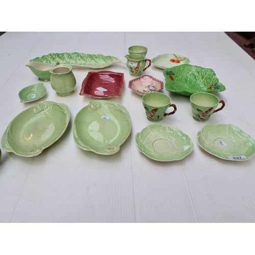 337 - 16 pieces of fine china. Includes Australian Carlton Ware and Royal Winton Grimwades.