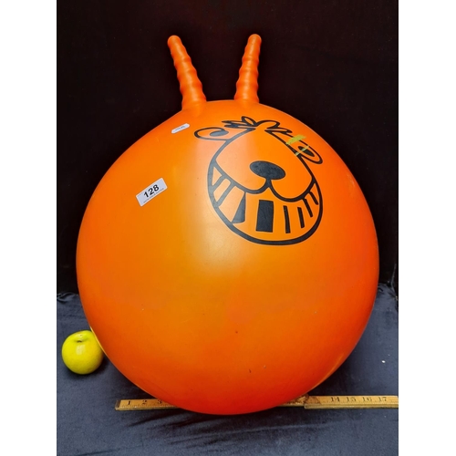 128 - Exercise bouncer ball. Space hopper