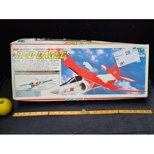 281 - Model Aircraft-
Red Eagle 'Ducted Fighter' New Electric Flying series