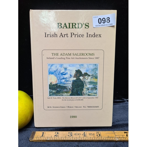 98 - Baird's Irish Art sale catalogue book 1990.