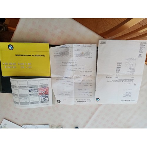 5 - BMW, 316, E21 MODEL,1983, 92K MILES WITH THE 1,766cc ENGINE AND DOUBLE ROUND LIGHTS. ON ZV PLATES, B... 