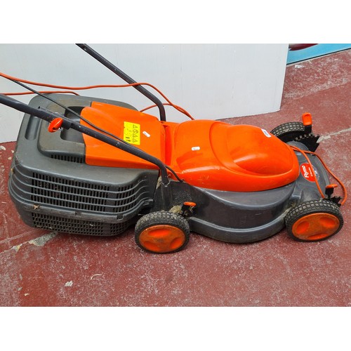 259 - Flymo (Electrolux) Venturer 370 lawnmower with grass catcher and cable