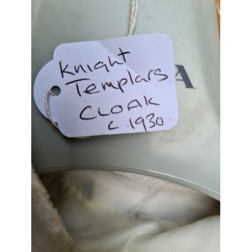 228 - Antique genuine Knights Templers Cloak. Great looking piece.