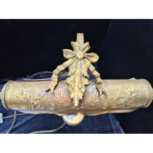 200 - French, Art Nouveau desk light