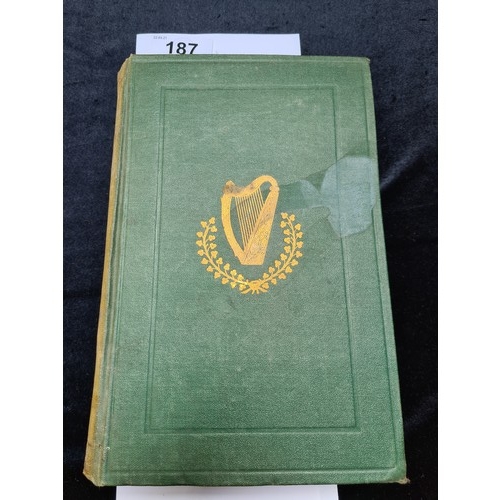 187 - Antique book, 'History of Ireland' by Martin Haverty, 1860. Published by James Duffy & Co., Dublin.