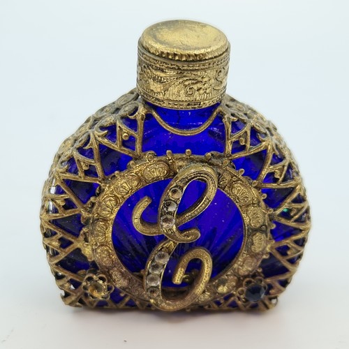 16 - Collection of 7 Antique miniature perfume bottles.