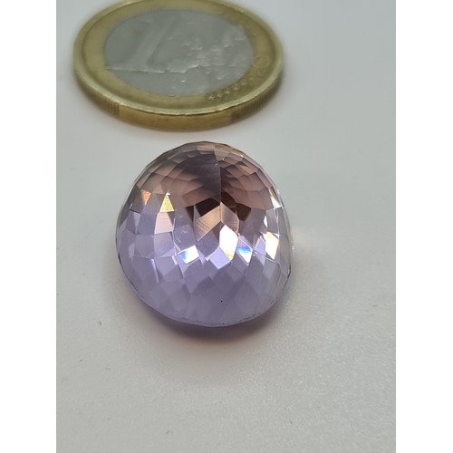 334 - lovely large Natural Amethyst 25.14 cts Beautiful stone.