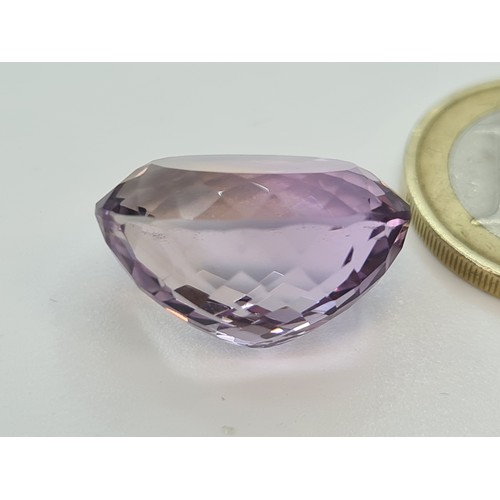 334 - lovely large Natural Amethyst 25.14 cts Beautiful stone.