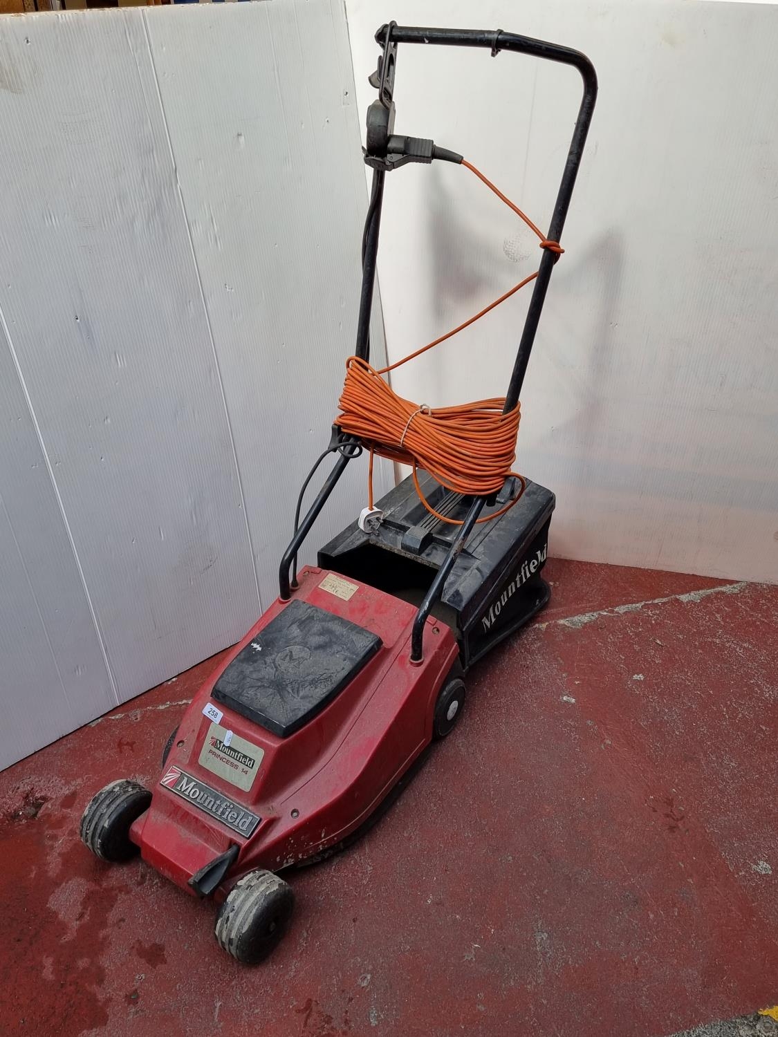 Mountfield Princess electric 14 lawnmower