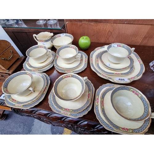 486 - 23 Piece of Imperial Wedgwood China. Very Pretty Tea Set.