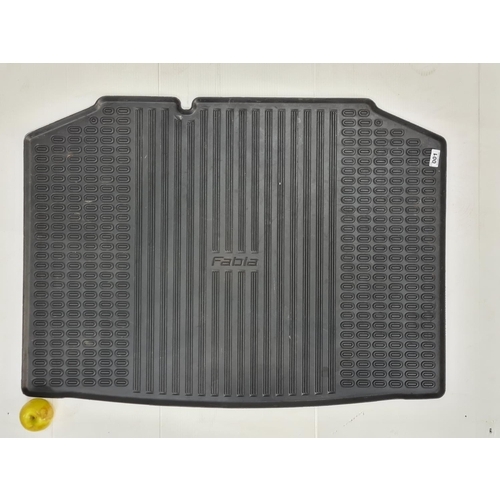 356 - Mercedes rubber boot mat made by Fabia for a W201 or 190 model  Unused as new