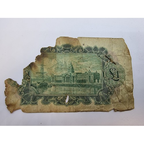 405 - Declaration relative To Mutilated Consolidated Bank Notes inc Several Irish and English bank notes, ... 