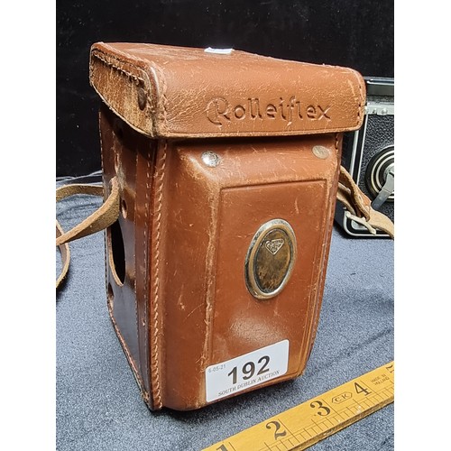 192 - Vintage Rolleiflex F3.5 camera medium format 120mm film