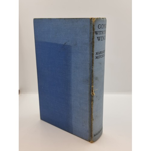 709 - 1939 Copy of Gone with the wind by Margaret Mitchell. Macmillan & Co publishers. See pics for condit... 