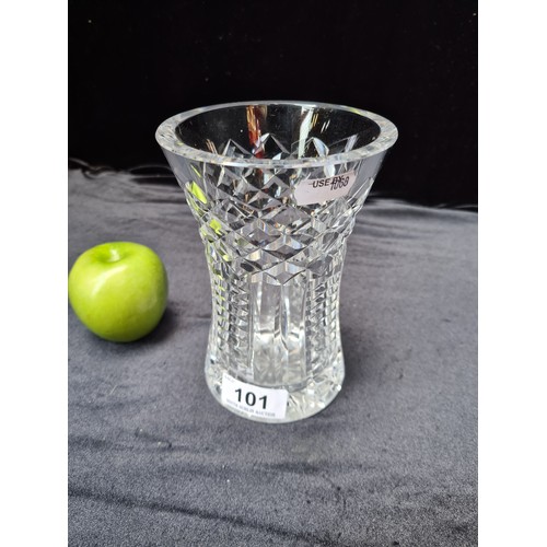 101 - Nice Waterford crystal vase, In good order.